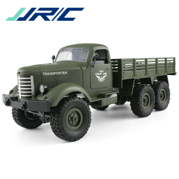 1:16 Q60 RC 2.4G 6WD Remote Control Tracked Off-Road Military Truck Car RTR JJRC